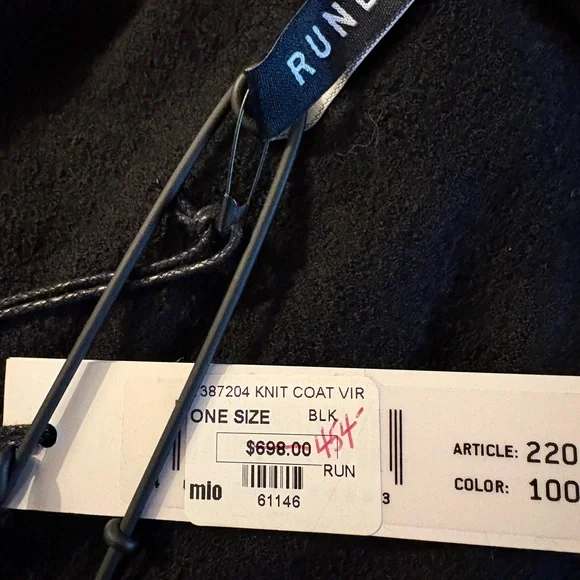 Rundholz knit coat sweater with pockets - Picture 3 of 10